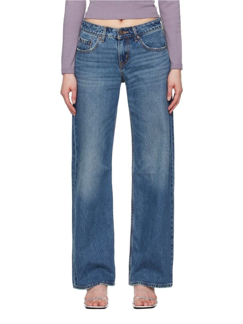 Levi’s Low Loose Jeans Blue Denim